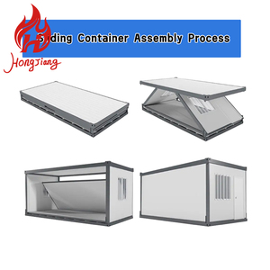 <span class=keywords><strong>20ft</strong></span> 40ft <span class=keywords><strong>Modular</strong></span> đúc sẵn có thể gập lại container nhà di động 2-3 phòng ngủ di động gấp nhà cho biệt thự hoặc khách sạn sử dụng - Product Image 4