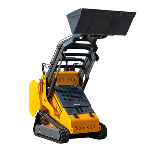Mini-chargeur robuste tous temps avec conception de skid steer de cabine fermée confortable pour la construction et le déneigement - Product Image 6