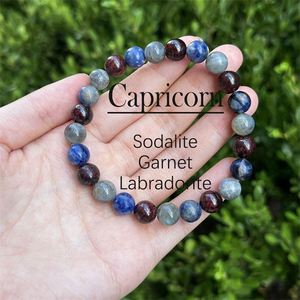 Pulsera de Piedra Natural con Cuentas de Vidrio Coloridas para Limpieza de Chakras, Servicio de Exportación Global Premium, Paquete Listo para Comercio Electrónico - Product Image 2