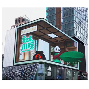 Publicidad de pared de vídeo LED exterior Cortina de pared de publicidad comercial <span class=keywords><strong>a</strong></span> <span class=keywords><strong>simple</strong></span> <span class=keywords><strong>vista</strong></span> en 3D al aire libre - Product Image 4