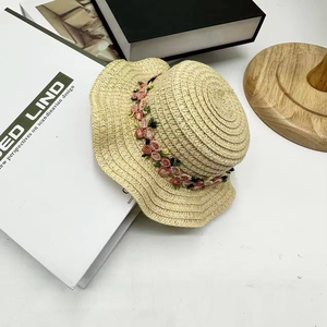 Sombrero para Mascotas, Sombrero de Paja con Encaje para Perros y Gatos Pequeños, Mini Sombrero - Product Image 5