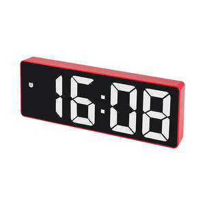 Horloge LED intelligente Réveils numériques de chevet Table de bureau <span class=keywords><strong>Montre</strong></span> de bureau électronique Snooze Réveil réveil - Product Image 2