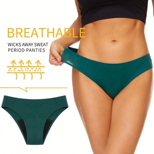 Sous-vêtements menstruels <span class=keywords><strong>pour</strong></span> femmes à forte absorption, culottes anti-fuites post-partum, culottes hipster menstruelles <span class=keywords><strong>pour</strong></span> adolescentes - Product Image 4