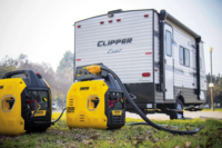 Generador Inverter Portátil de 3200W, Fuente de Energía de Respaldo para Camping y Autocaravanas, Funcionamiento Silencioso, Motor de Ahorro de Energía