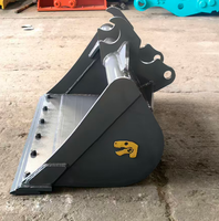 Bucket Lumpur Excavator RSBM 36 Inch untuk Kubota KX040, Bucket Pembersih Parit dan Perata Tanah