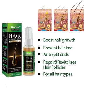 Produits OEM pour la croissance des cheveux, sérum à l'essence de gingembre pour une repousse rapide, huile pour la croissance de la barbe, soin contre la perte de cheveux, traitement du cuir chevelu pour hommes et femmes - Product Image 4