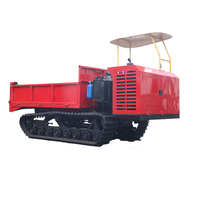 500kg Mini-Raupendumper, Selbstladender Hydraulischer Kettendumper für Kleine Obstgarten-Aufgaben