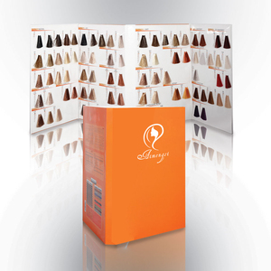 OEM customizzato Private Label colore dei capelli Swatch libro tinture per capelli carta <span class=keywords><strong>colori</strong></span> gelato - Product Image 3