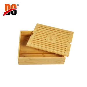 Caja de Joyería de Madera Hecha a Mano Ecológica de Primera Calidad DS con Tapa Extraíble, Caja de Regalo de Lujo para Té y Madera - Product Image 1