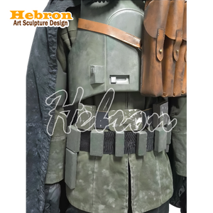 Personalizado para Hombres y Mujeres # Disfraz de Cosplay de <span class=keywords><strong>Star</strong></span> <span class=keywords><strong>Wars</strong></span> Jedi <span class=keywords><strong>Solo</strong></span> para Adultos con Top y Traje para Eventos y Actuaciones - Product Image 6