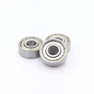 China manufacturer bearings 606zz Carbon steel 606zz ball bearing 6*17*6mm cheap price bearings