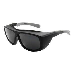 Lunettes de sécurité laser, monture noire, verres de 2 mm, transmission lumineuse de 10 %, protection contre les rayonnements lumineux, fabriquées à Shenzhen - Product Image 1