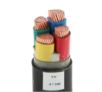 Gepanzertes 4 1 5-adriges 25 mm2 35 mm2 50 mm2 70 mm2 185 Sq mm Xlpe-Kabel PVC-isoliertes elektrisches Kupfer-Stromkabel