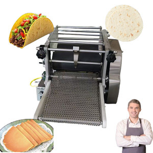 Machine à Tortillas Automatique 220V Grande Capacité 12 Pouces avec Contrô<span class=keywords><strong>le</strong></span> de l'Épaisseur Style Mexicain – Vente en Gros - Product Image 1