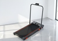 Tapis de marche pliable électrique pour la maison et le bureau, silencieux, portable, à utiliser sous le bureau, avec télécommande