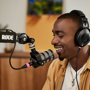 ไมโครโฟนไดนามิก <span class=keywords><strong>Rode</strong></span> Podmic สำหรับการบันทึกเสียงออกอากาศและการถ่ายทอดสด / ไมโครโฟนไร้สาย UHF - Product Image 4