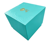 Boîte de luxe en carton doré, emballage personnalisé avec logo imprimé, boîtes en papier pour flacon de parfum, montre, coffret cadeau beauté
