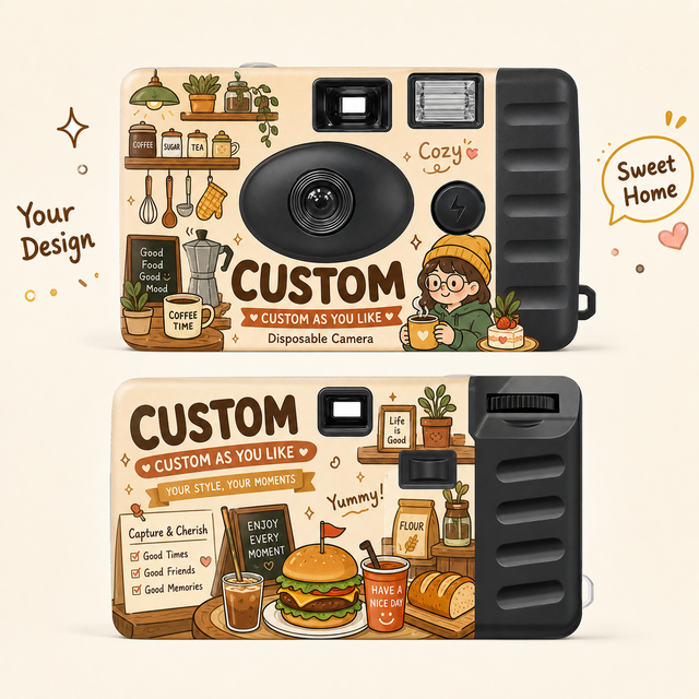 Hot Sale Disposable Camera Custom Color Single Use Camera One Time Use Camera Personalized Gift Camera for Party Events
