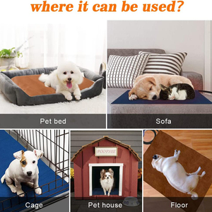 Хит продаж, электрическая грелка для домашних животных с регулировкой температуры 65x40 см - Product Image 5