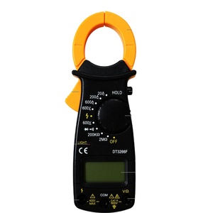 Pinza Amperimétrica Digital Inteligente AC/<span class=keywords><strong>DC</strong></span> con Rango Automático, Pantalla LCD y 1 Año de Garantía DT3266F - Product Image 2