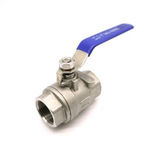 1000Wog औद्योगिक 1 कंप्यूटर आंतरिक थ्रेड बॉल वाल्व मैनुअल स्टेनलेस स्टील 201/304/316 संक्षारण-प्रतिरोधी ओम उच्च तापमान - Product Image 1