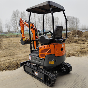 Livraison porte à porte !! Mini-excavatrice sur chenilles de 1 tonne de haute qualité, petite pelleuse à prix abordable à vendre - Product Image 3