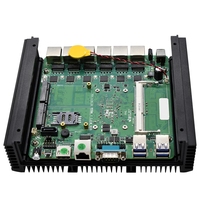 Mini PC de fábrica con dispositivo de firewall sin ventilador Intel para computadora de red industrial 6 puertos Gigabit LAN Pfsense PC