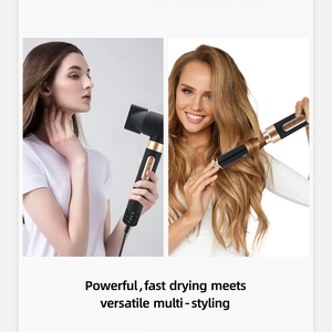 Sèche-cheveux et styler ionique Coanda Air Styler 1600W haut de gamme avec 8 fonctions de coiffage, moteur AC haute vitesse pour usage domestique et hôtelier - Product Image 6