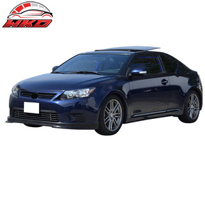 Fits For Scion tC 11-13 RS Style Front Bumper <b>Lip</b> Spoiler <b>Splitter</b> Kit Unpainted PU High Quality Exterior Accessory - Product Image 2