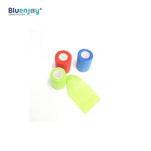 Bluenjoy Chất Lượng Cao Y Tế Tự Dính Băng Không Thấm Nước Băng Thoáng Khí Chỉ Dính Để Da Đàn Hồi Đầy Màu Sắc Băng - Product Image 5