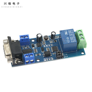 Modbus RTU โมดูลเดียวรีเลย์ Rs232 TTL UART อินพุต1ช่อง DC 7-24V รีเลย์แม่เหล็กไฟฟ้าขนาดเล็ก - Product Image 1