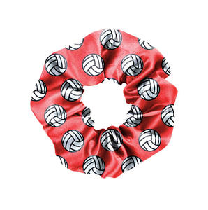 Coletero <span class=keywords><strong>de</strong></span> <span class=keywords><strong>voleibol</strong></span> con estampado simple europeo y americano para mujer, cuerda para el pelo cruzada, tocado <span class=keywords><strong>de</strong></span> satén <span class=keywords><strong>de</strong></span> alta elasticidad - Product Image 6