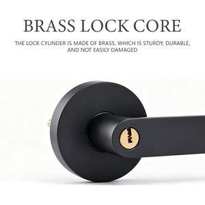 Cerradura de Puerta con Llave de Aleación de Zinc Pulido de Fábrica Tianyi, Cerradura de Privacidad con Mecanismo de Rosca para Dormitorio, Baño, Hogar, Pasillo, Apartamento - Product Image 2