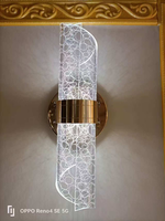 Applique Murale LED Moderne de Luxe pour Intérieur, Haute Performance CRI 90, 8000 Lumens, Durée de Vie 30 000 Heures, Idéale pour Salon, Couloir, Chambre à Coucher, Chevet