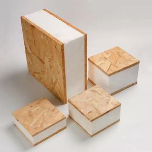 Ngoài trời chống cháy gỗ <span class=keywords><strong>osb</strong></span> EPS bọt lõi Tấm bánh sandwich cấu trúc cách điện bảng điều khiển với bề mặt hoàn thành mô hình <span class=keywords><strong>Polyurethane</strong></span> <span class=keywords><strong>SIP</strong></span> - Product Image 4
