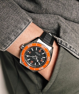 Correa de Reloj de Caucho FKM de 21 mm para <span class=keywords><strong>Omega</strong></span> <span class=keywords><strong>Seamaster</strong></span> 600m 42 mm, Correas de Muñeca de Lujo Suaves e Impermeables - Product Image 3