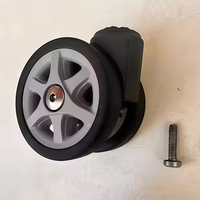 Vente en gros d'usine : 1 roue de valise en aluminium avec mesure en pouces