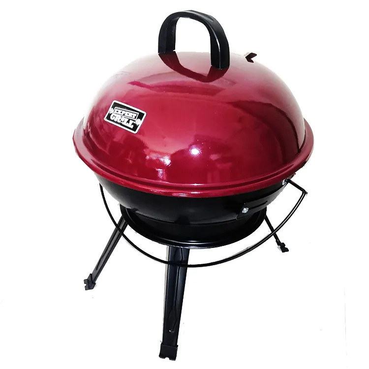 Panggangan BBQ Apple Charcoal portabel 14.5 inci