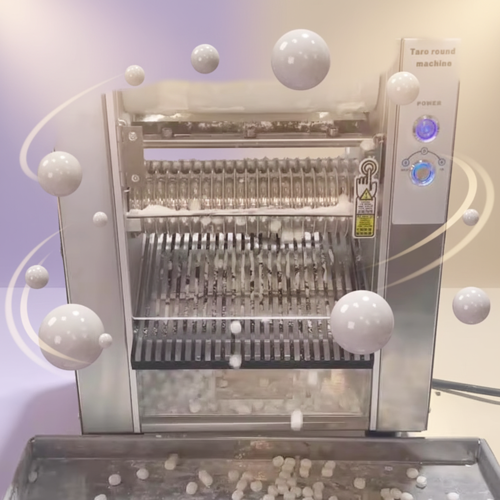 Commercial Taro Ball Machine Stainless Steel Fully Automatic Pearl Powder Ball Unfilled Glutinous Rice Ball Machine