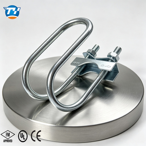 Attache <span class=keywords><strong>de</strong></span> fixation rapide électrogalvanisée <span class=keywords><strong>de</strong></span> type U, attache anti-oscillation, attache <span class=keywords><strong>de</strong></span> retenue sismique UL FM CE pour conduite d'incendie <span class=keywords><strong>de</strong></span> 1 à 8 pouces - Product Image 1
