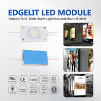 Module LED 3W Edge Light haute puissance 3535 SMD injection CE ROHS 12V pour enseignes et caissons lumineux publicitaires