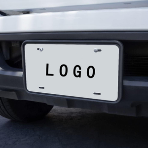 Groothandel Aanpasbare Decoratieve Kentekenplaat Mat/Glanzende Kleur Waterdicht Met Gepersonaliseerde Logo Blanco Kentekenplaat - Product Image 4