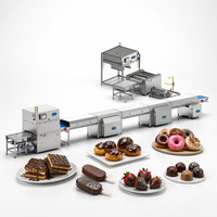 Machine à tempérer le chocolat robuste et durable, capacité 120L, avec réservoir intérieur en acier inoxydable SS304 pour une fusion précise et une température automatique