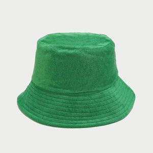 Chapeau Bob en Tissu Éponge Unisexe avec Broderie 3D Personnalisée pour Adultes - Prêt pour les Voyages et la Pêche - Product Image 3