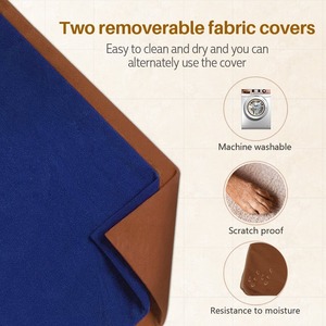 PAIDES-Colchoneta eléctrica de <span class=keywords><strong>7</strong></span> niveles de temperatura, alfombrilla de 30x30cm impermeable para Cama de Gato, almohadilla de calefacción para mascotas para perros y gatos al aire libre - Product Image 6