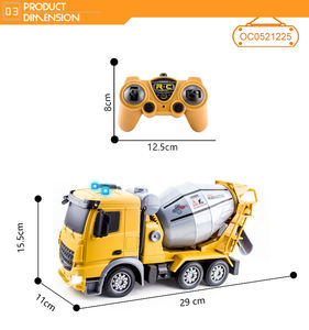 Plastique bétonnière <span class=keywords><strong>camion</strong></span> télécommande voiture rc avec des lumières - Product Image 4