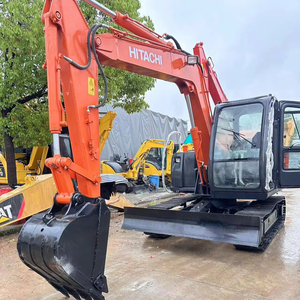 Excavadora Hitachi 70 de segunda mano japonesa original, máquina excavadora sobre orugas de segunda mano ZX70 fabricada en Japón - Product Image 1