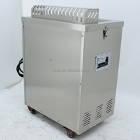 Trancheuse à viande fraîche commerciale Vleda, poisson, poulet, poitrine de bœuf, 3KW 380V, machine à trancher la viande automatique avec 1 an de garantie