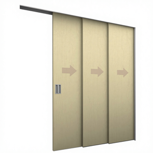 <span class=keywords><strong>Puerta</strong></span> Corredera Telescópica de Madera de <span class=keywords><strong>3</strong></span> Paneles - Product Image 3