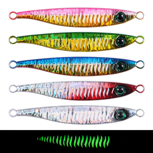 NEW Metal Jigging Fishing Lure 40g 60g 80g Sardine Jig Fishing <span class=keywords><strong>Bati</strong></span> Artificial Bait Fishing Tackle - Product Image 5